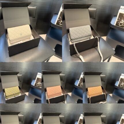 Chanel Wealth Bag counter hot selling hot selling autumn and winter fashion show fabric, versatile, simple and atmospheric, chain crossbody bag with zipper slot inside multifunctional bag