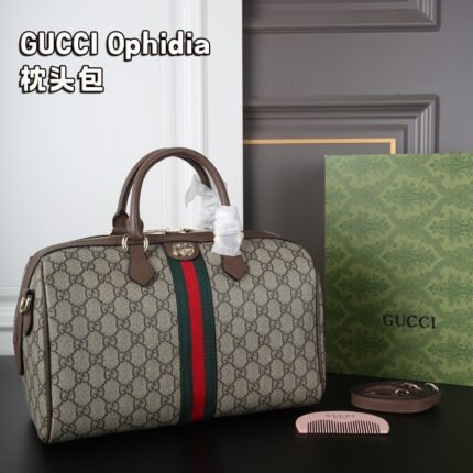 Pillow bag, Boston bag, single shoulder crossbody canvas bag, handbag, travel bag, essential for travel, cool and versatile, fashionable and trendy