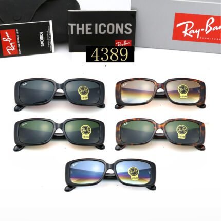 RayBan's new fashionable polygonal frame irregular sunglasses neutral sunglasses