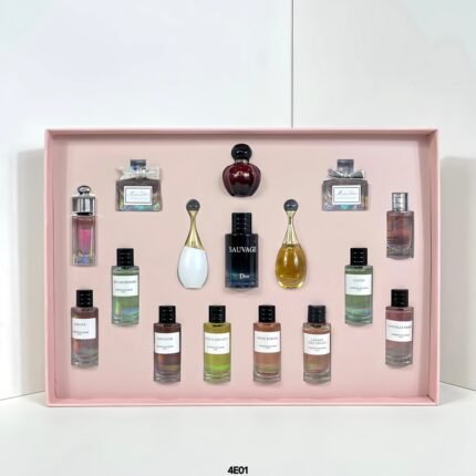 Dior Pink Critical perfume Sample 16 Piece Set Valentine's Day limited edition sixteen piece gift box with full score of sentiment,