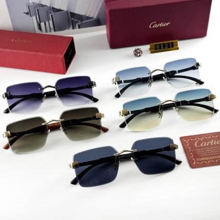 Cartier rimless sunglasses | Unlock diverse styles and encounter trendy charm
