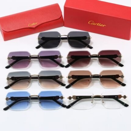 Cartier Rimless Sunglasses: Showcasing Luxury and Individuality