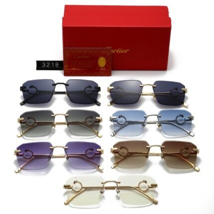 Cartier Rimless Sunglasses: Fusion of Elegance and Distinctive Design
