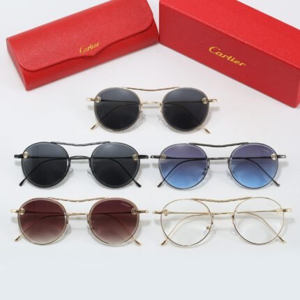 Cartier Round Sunglasses Series