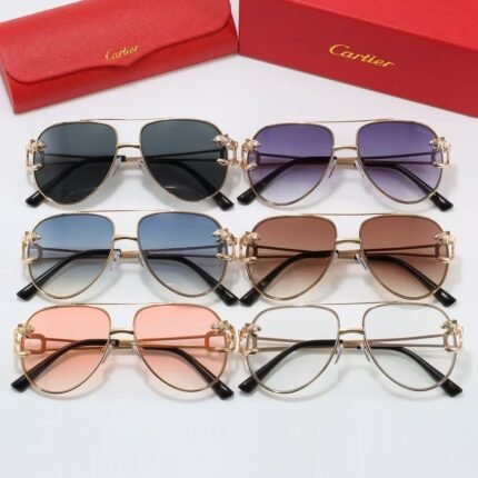 Cartier Aviator Sunglasses Collection