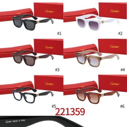 Cartier 221359 Square Sunglasses Series