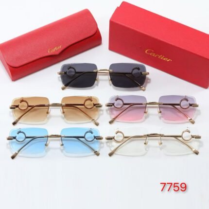 Cartier Sunglasses 7759: Bold Design, Luxurious Expression
