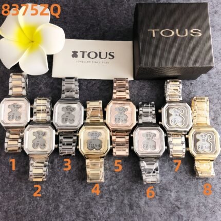 TOUS 8375ZQ Series Watches: Cute Bear Design for Charming Style