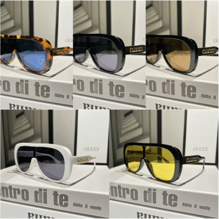Gucci Shield - Style Sunglasses: Bold Design, Vibrant Color Selection