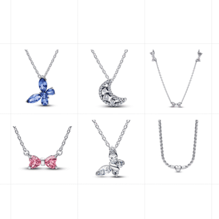 Pandora Necklace Collection: Whimsical Motifs & Sparkling Sophistication