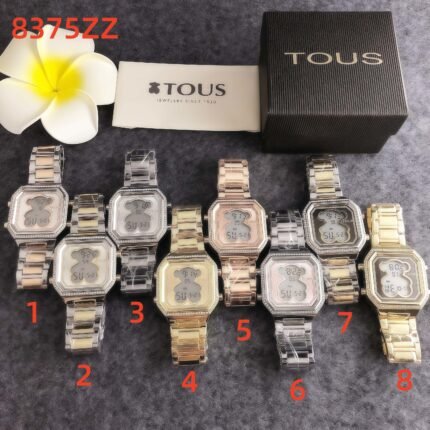 TOUS 8375ZZ Series Watches: Cute Bear Design for Playful Elegance