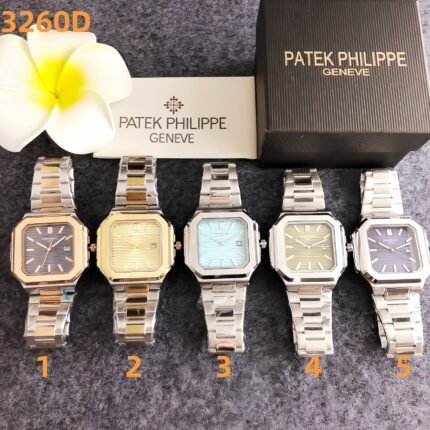 Patek Philippe 3260D Series Watches: Octagonal-Inspired Design with Luxe Metal Bracelet & Versatile Dial Elegance