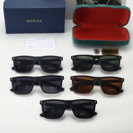 Gucci Square Sunglasses Collection: Sophisticated Style in Multiple Tones