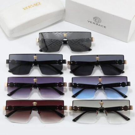 Versace Rimless Sunglasses Collection: Edgy Design, Vibrant Hues