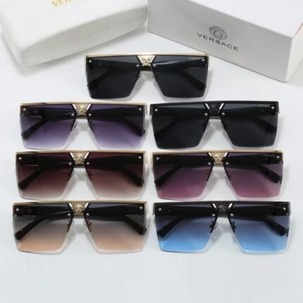Versace Oversized Sunglasses Collection: Bold Style, Vibrant Gradients