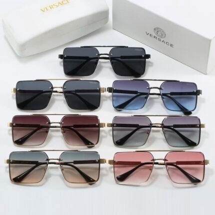 Versace Square Sunglasses Collection: Sleek Design, Vibrant Colors