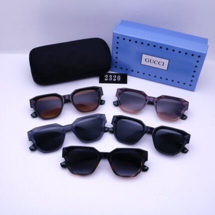 Gucci Model 2320 Sunglasses: Unique Geometric Frames, Rich Color Options