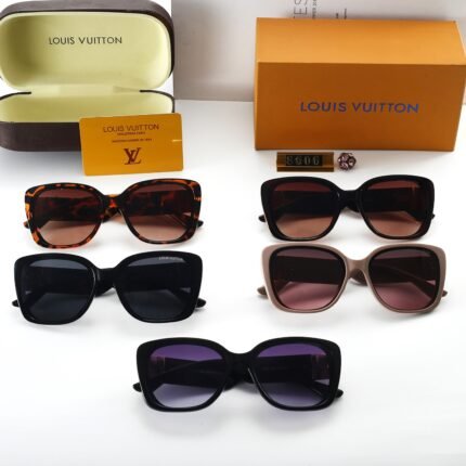 Louis Vuitton Square Sunglasses: Timeless Elegance in Various Hues