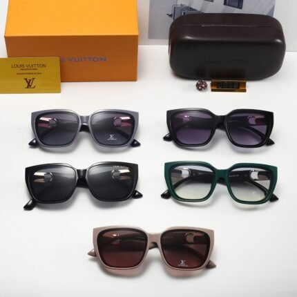Louis Vuitton Square Sunglasses: Diverse Colors, Luxury Design
