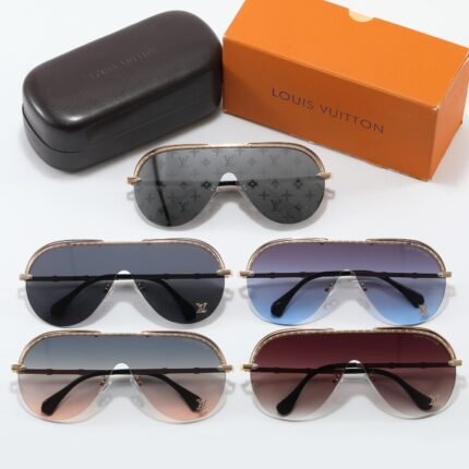 Louis Vuitton Shield Sunglasses: Luxury with Diverse Styles