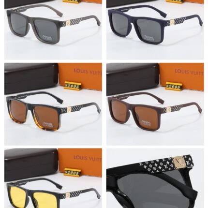 Louis Vuitton Polarized Square Sunglasses: Diverse Styles, Luxury Craftsmanship