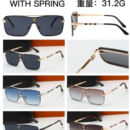 Louis Vuitton Square Sunglasses (Model 6321): Luxury Design, Lightweight Comfort