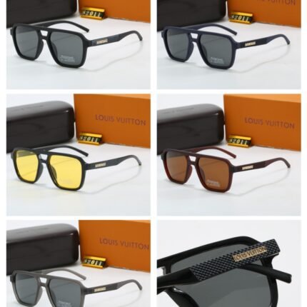 Louis Vuitton Square Sunglasses: Vibrant Colors, Luxury Design