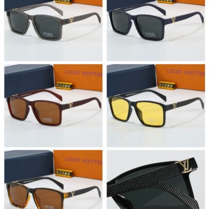 Louis Vuitton Square Sunglasses (Model 82005): Stylish Versatility, Premium Craftsmanship