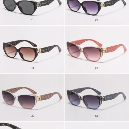 Louis Vuitton Sunglasses (Model 2882): Cat - Eye Elegance, Signature Monogram