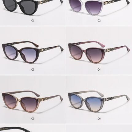 Louis Vuitton Sunglasses (Model 2889): Cat - Eye Glamour, Signature Detailing