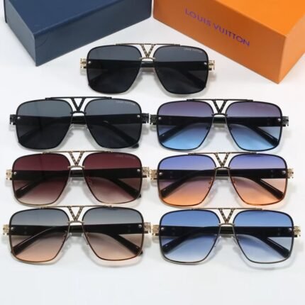 Louis Vuitton Square Aviator Sunglasses: Bold Style, Iconic Branding