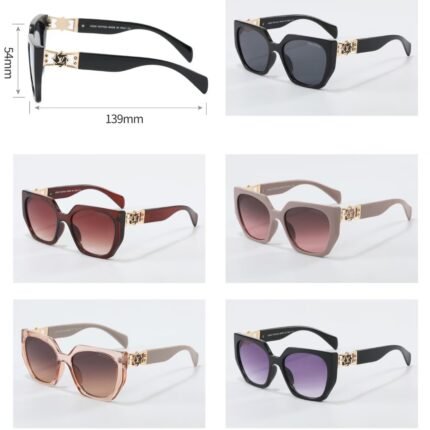Louis Vuitton Sunglasses (Model 9682): Chic Cat - Eye Shape, Luxe Hardware