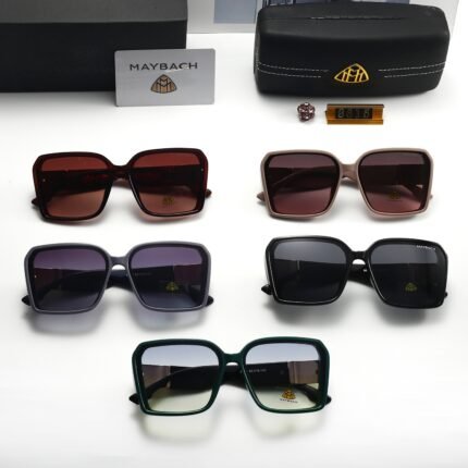 Maybach Square Sunglasses: Chic Styles, Luxury Craftsmanship