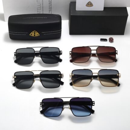 Maybach Square Sunglasses: Sleek Designs, Luxurious Detailing