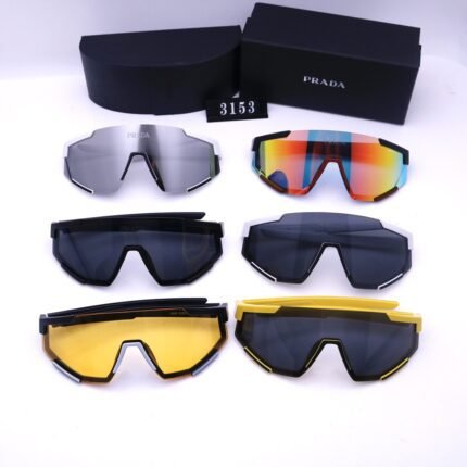 Prada Shield Sunglasses (Model 3153): Futuristic Designs, High - End Craftsmanship