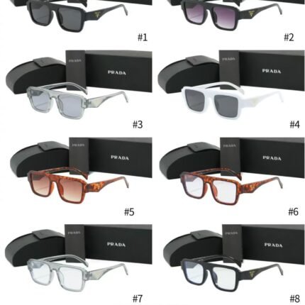 Prada Square Sunglasses (Model PRA05S): Multiple Styles, Lightweight Design