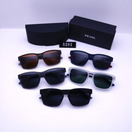 Prada Square Sunglasses (Model 5201): Versatile Styles, Sleek Design