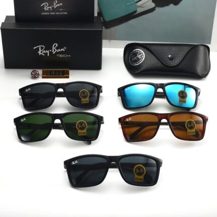 Ray - Ban Square Sunglasses (Model 803): Diverse Lens Colors, Iconic Design