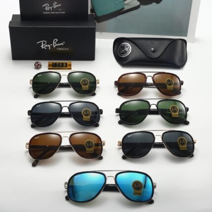 Ray - Ban Aviator Sunglasses (Model 8203): Varied Styles, Timeless Appeal