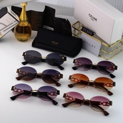 Celine Oval Sunglasses (Model 00300): Elegant Styles, Luxury Design