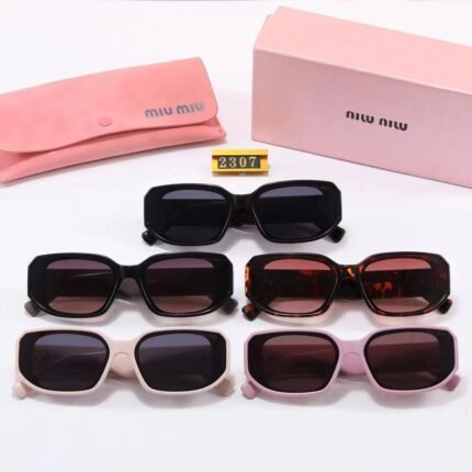Miu Miu Rectangular Sunglasses (Model 2307)