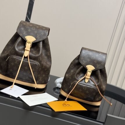 Louis Vuitton Classic Monogram Backpacks, Large and Small Sizes Meet Diverse Needs