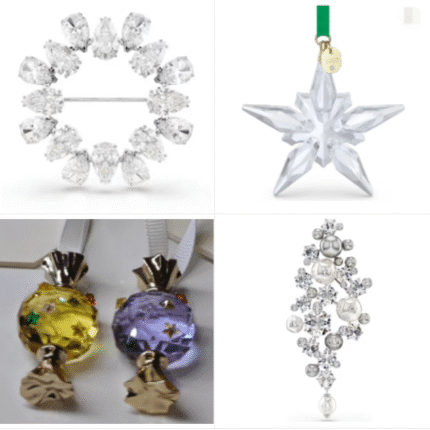 Swarovski Sparkling Brooch & Ornament Collection