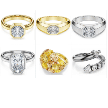 Swarovski Modern Sparkle Ring Collection