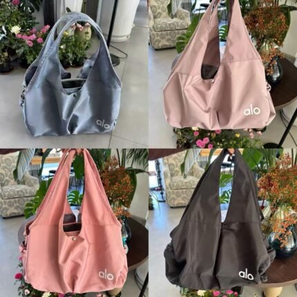 Alo Large-Capacity Casual Tote Bag - Multiple Colors Available, Water-Resistant Gym Bag