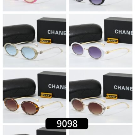 Chanel 9098 Oval Sunglasses - Multiple Colors Available, Luxury Sunglasses