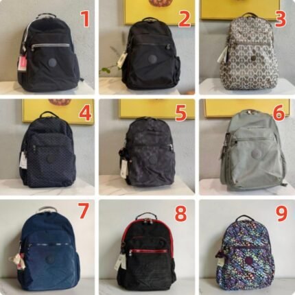 Kipling K15015/21305 Flap Casual Backpack | Lightweight Nylon School & Commuter Bag (33*18.5*45cm)