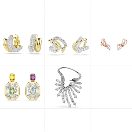 Swarovski Colored Crystal Tassel Earring Collection - Luxury Versatile Sparkling Earrings