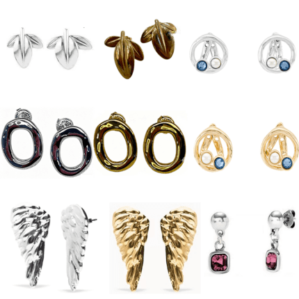 UNO de 50 Luxury Earring Collection - Gold & Silver Statement Earrings