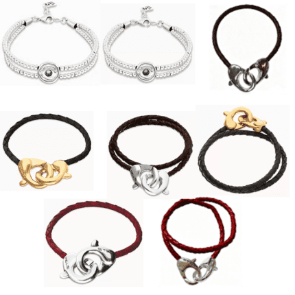 Luxury Bracelet Collection - Handcrafted Leather & Silver Bangles